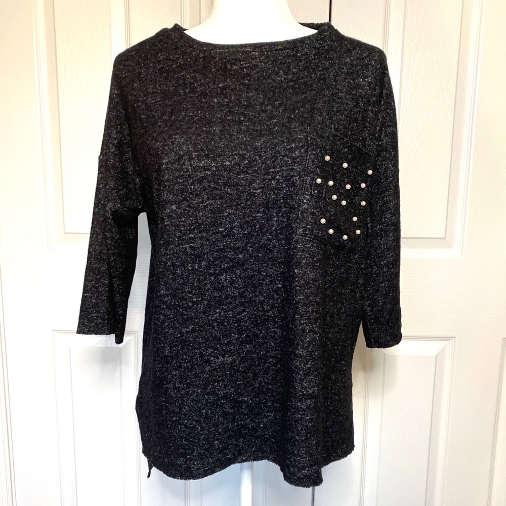 Philosophy Blouse Pearl Detail M